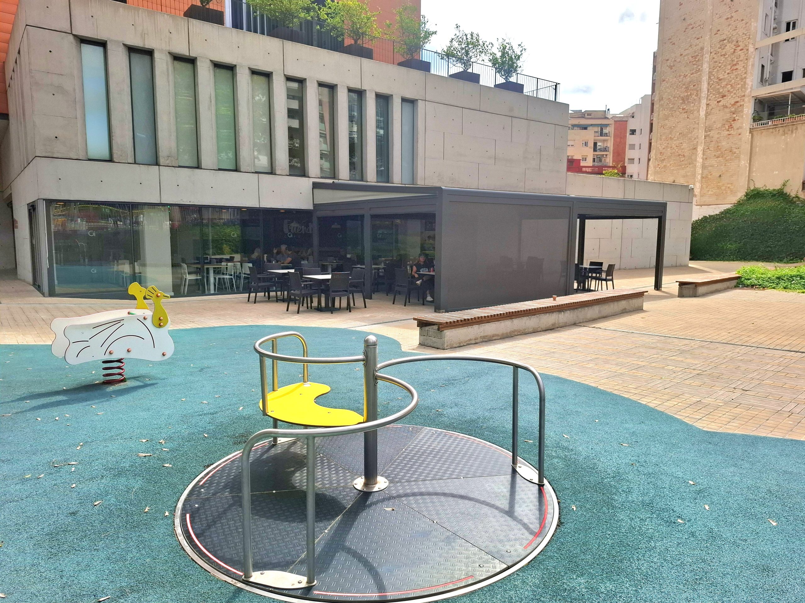 Terraza Institut Guttmann Barcelona